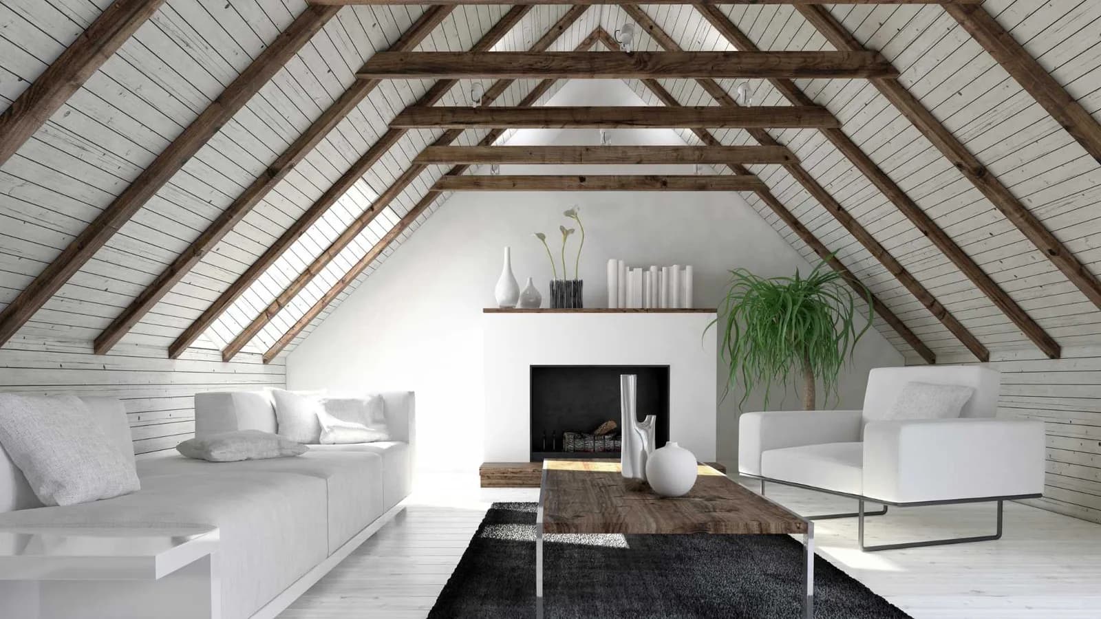 attic living room
