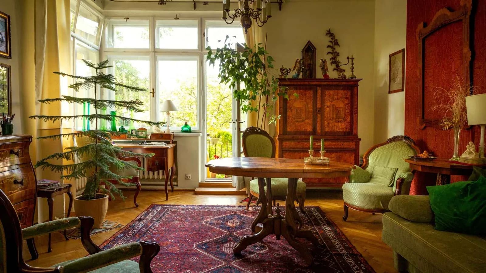 furniture in a small living room