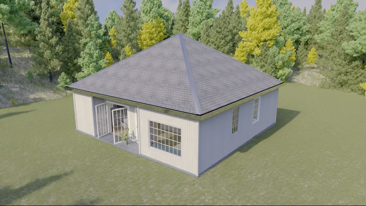 1000 square foot house