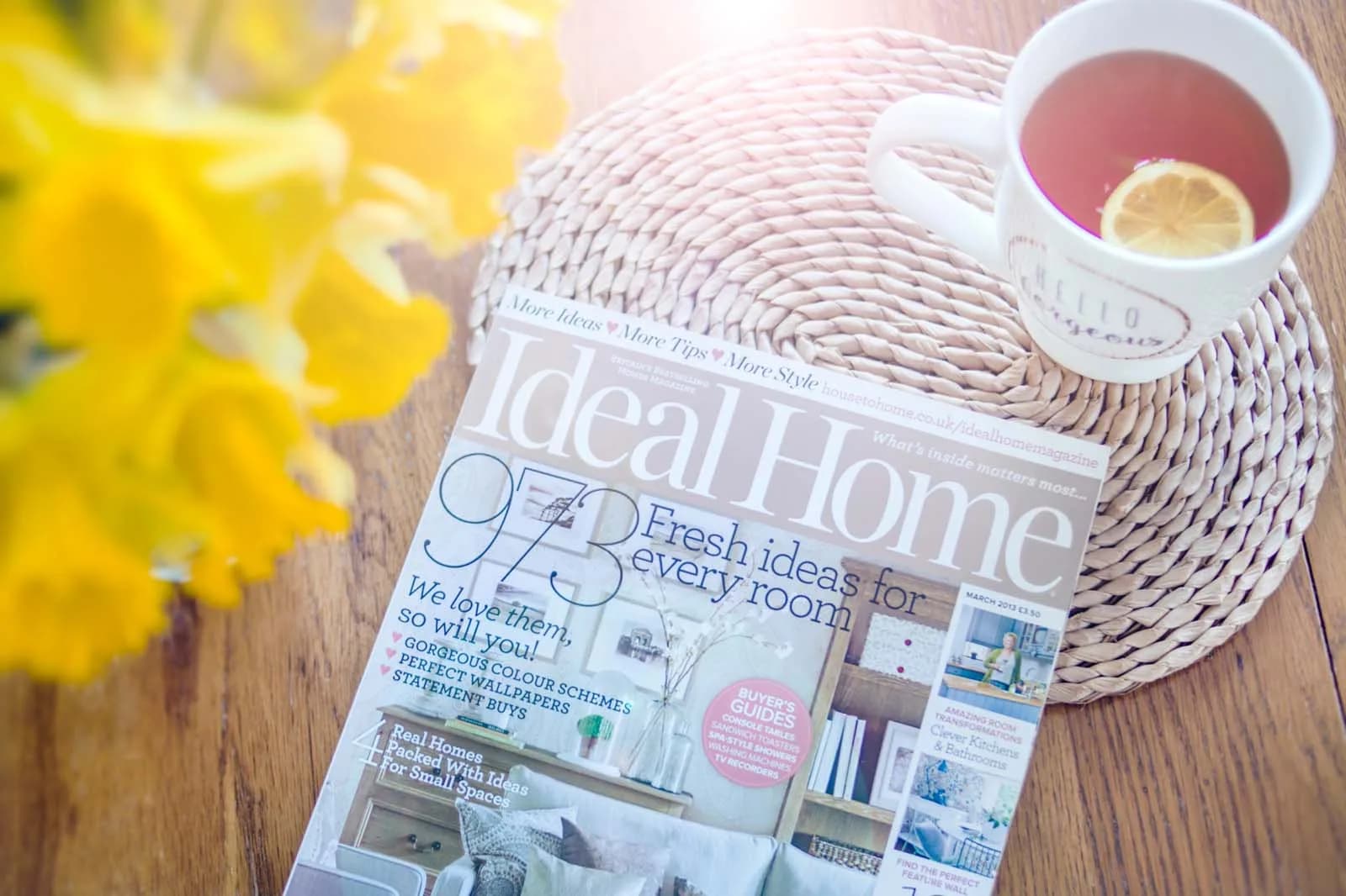 Wish list and mood board for an ideal home