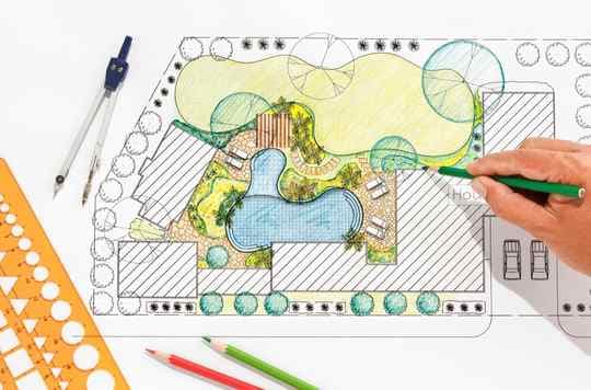 landscape design for backyard building