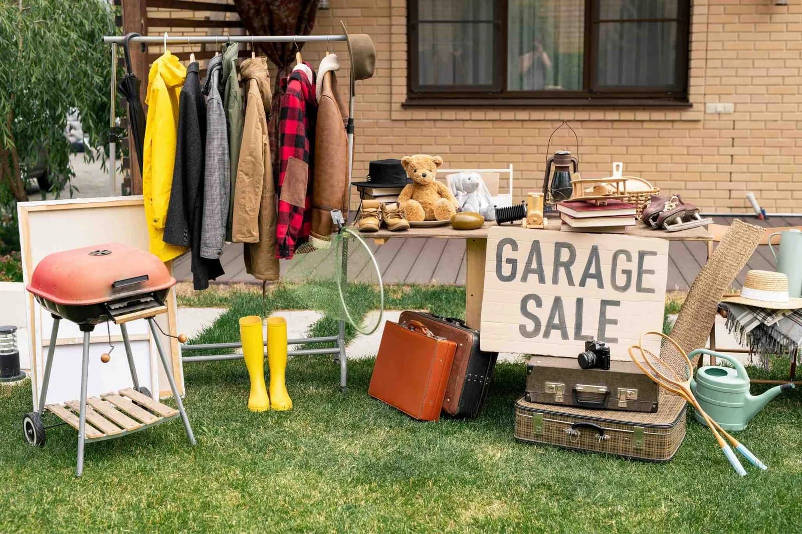 decluttering garage before conversion