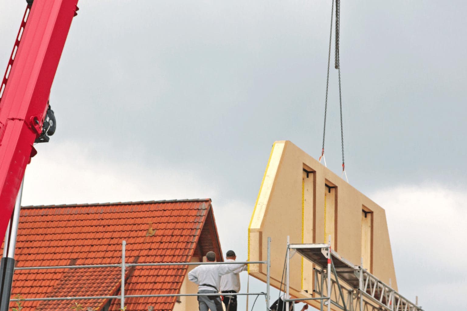Wall panel of prefab house