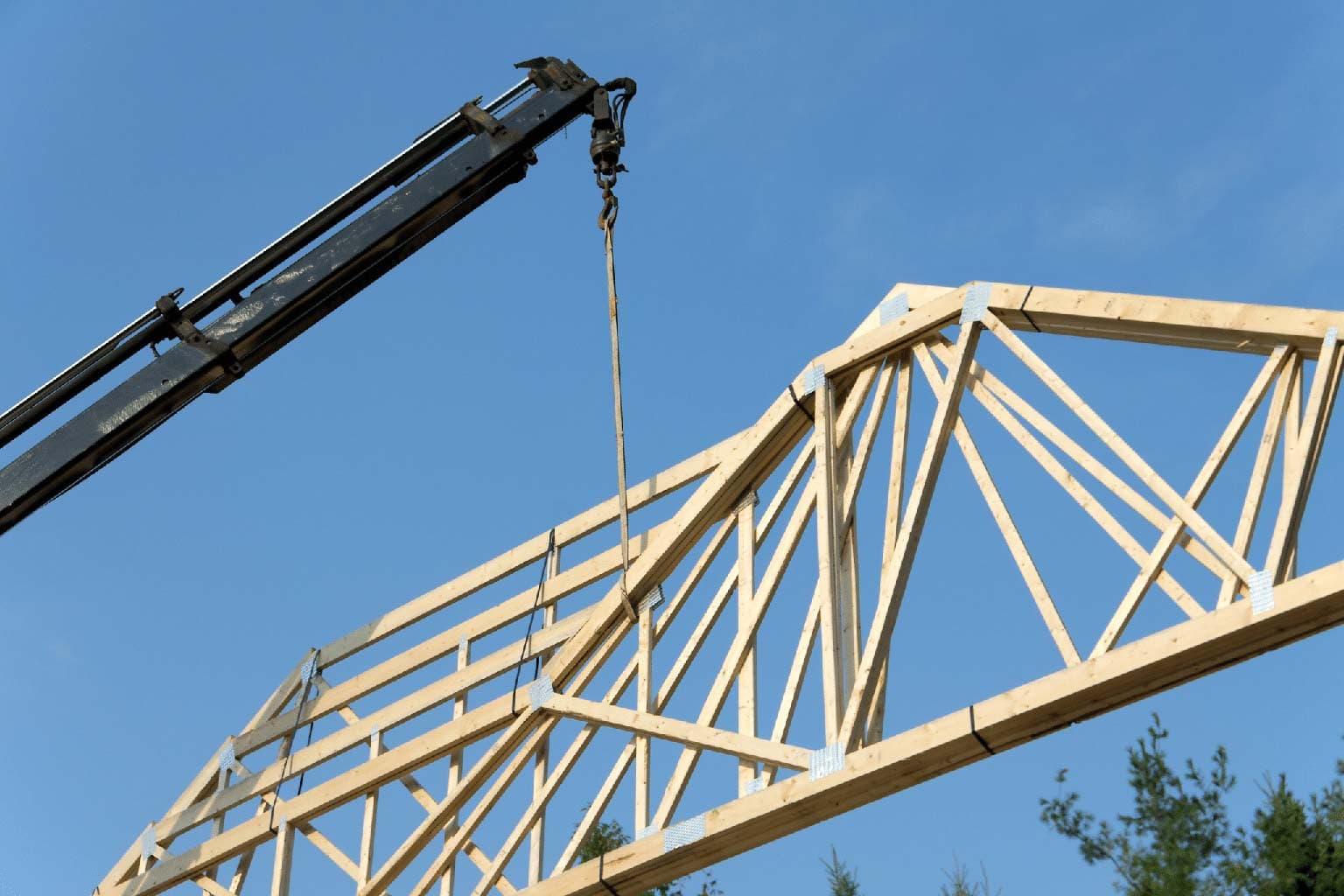 Trusses in prefab construction