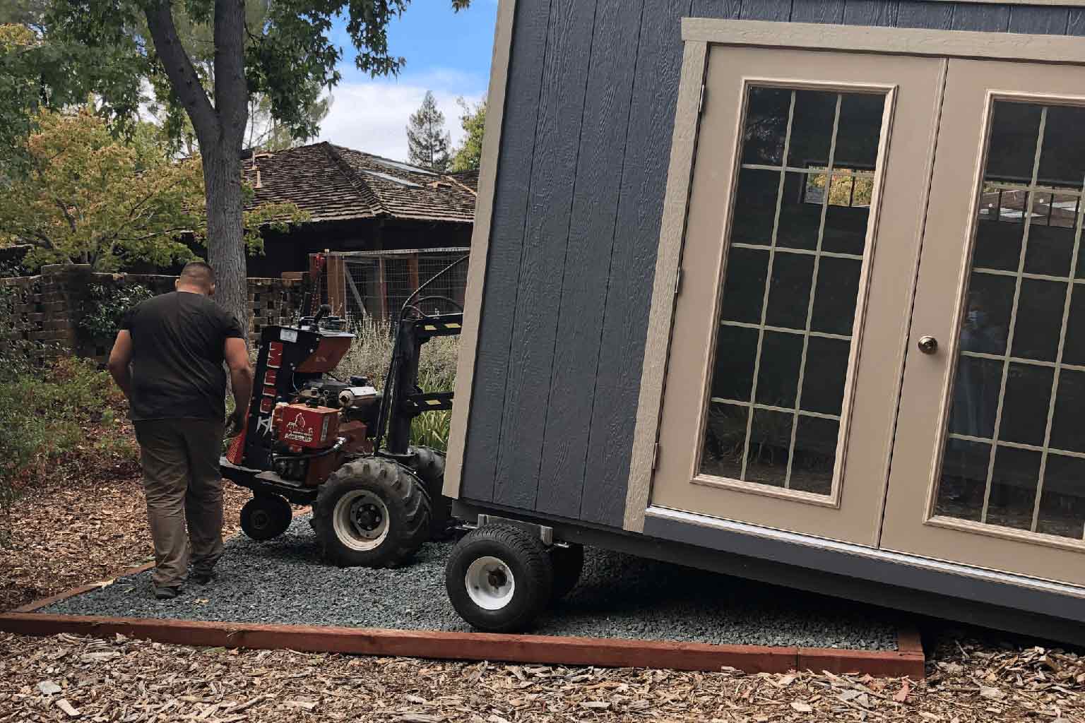 Prefab Home Office delivery