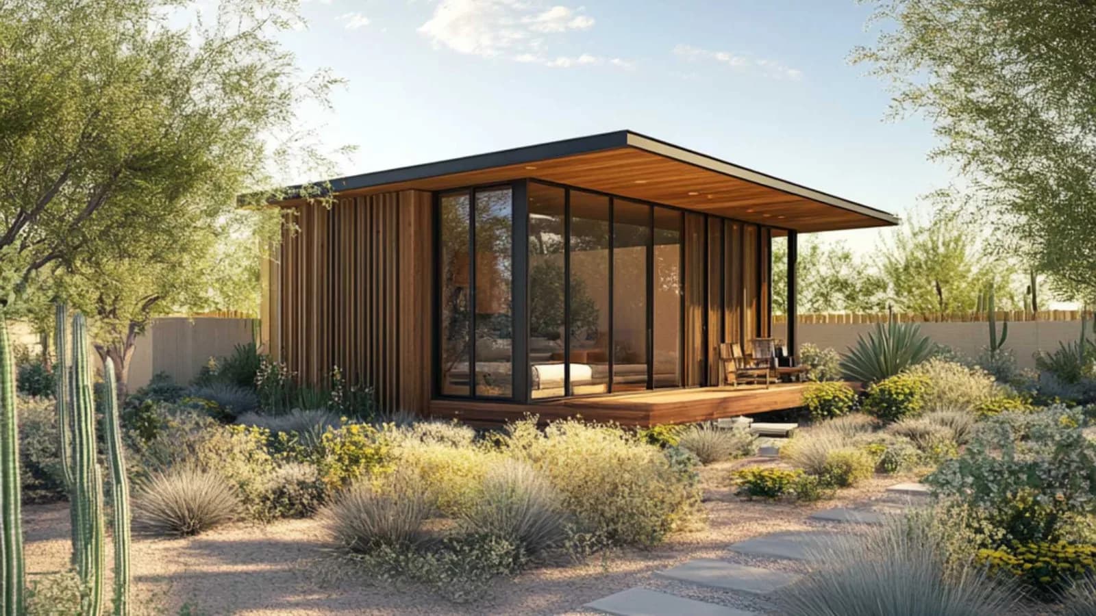 500 sq ft cabin ADU