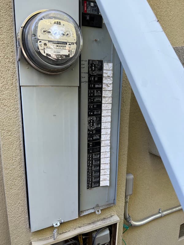 ABB electrical panel