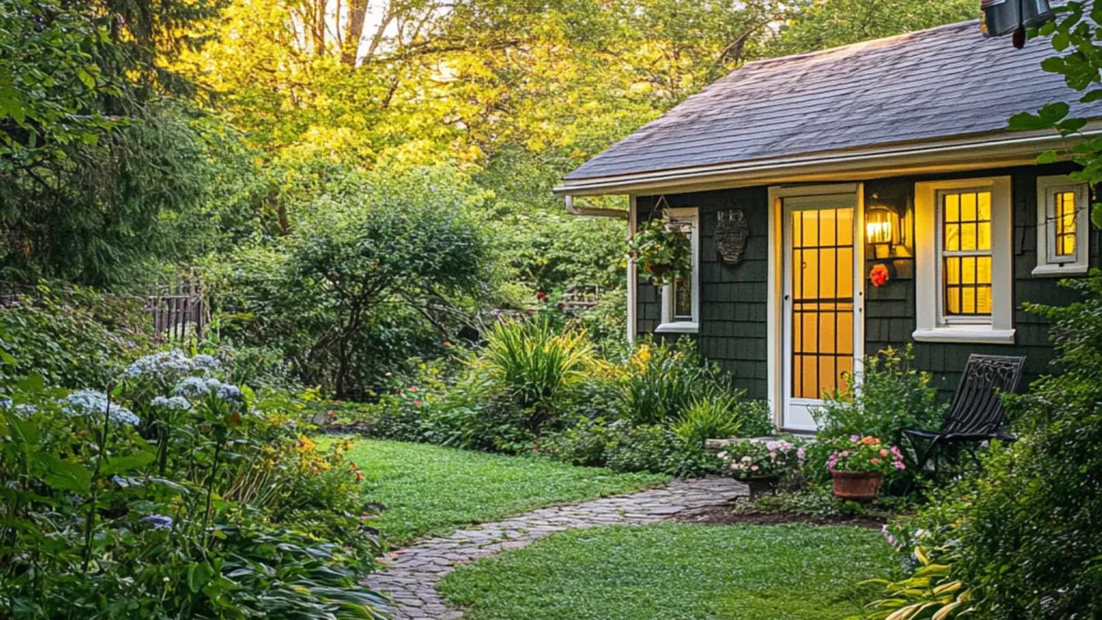 Backyard accessory dwelling unit that is a candidate for California's ADU amnesty program
