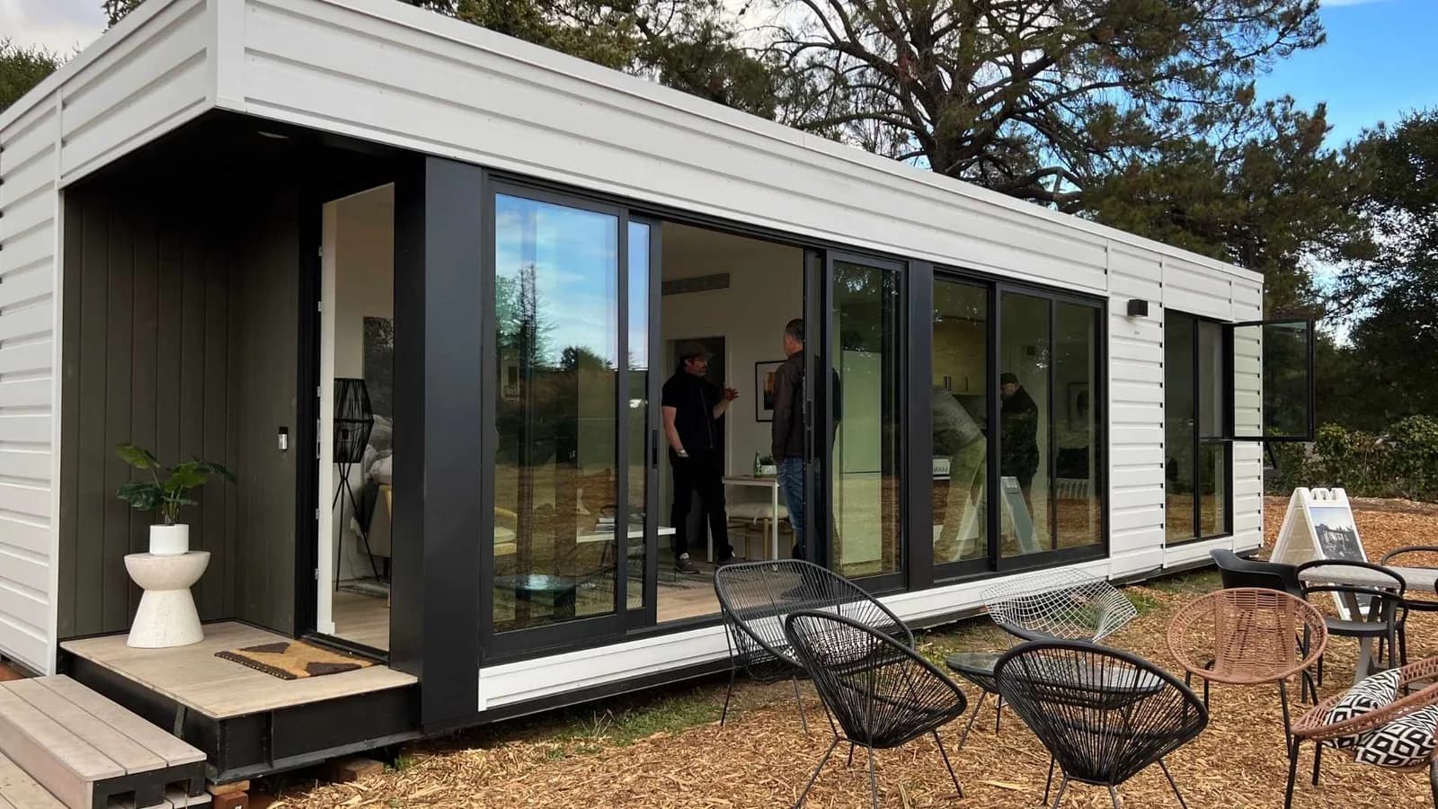 Exterior view of a Connect Homes modular ADU