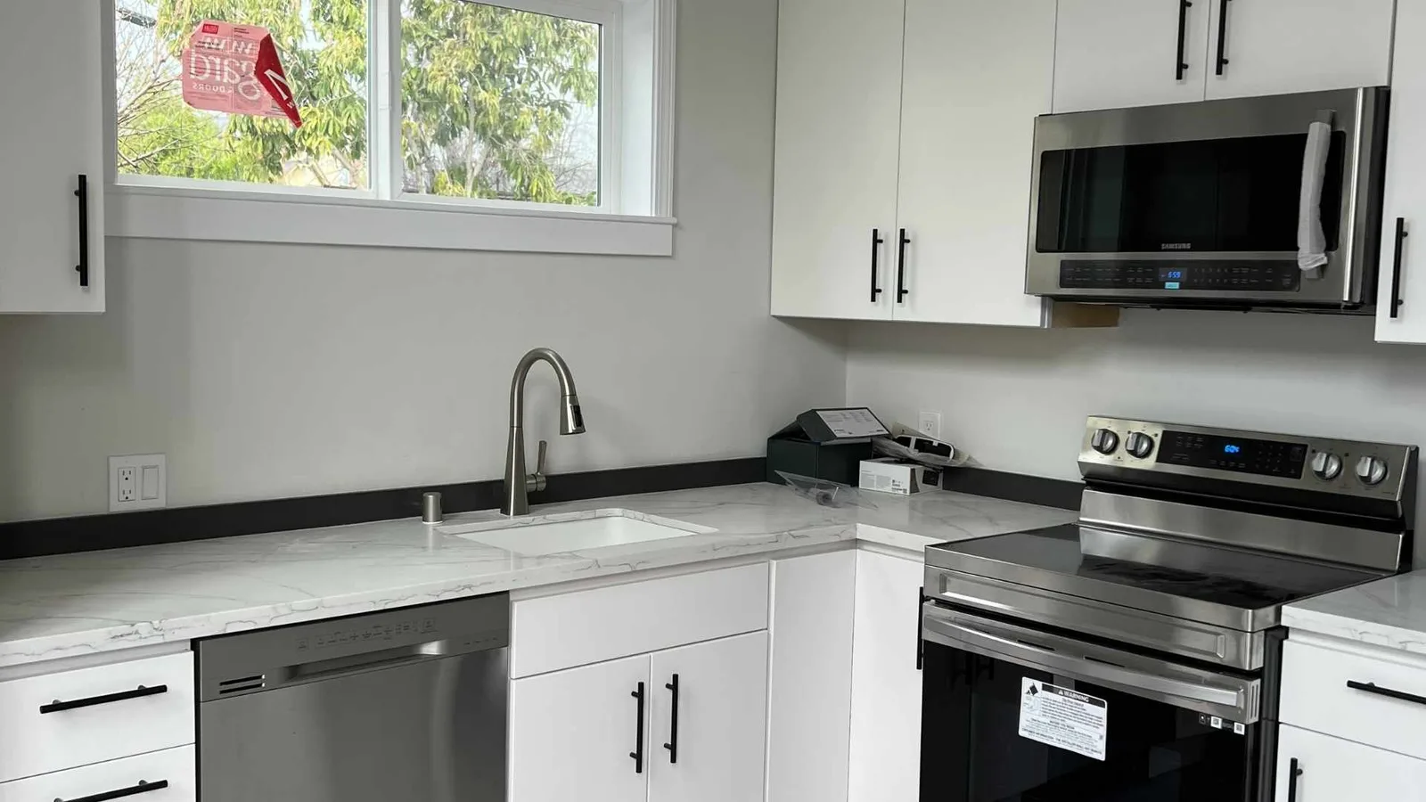 ADU kitchen in one bedroom ADU