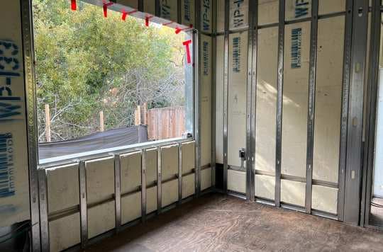 ADU prefab with MnmMod steel frame panels