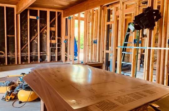 ADU prefab wood panels
