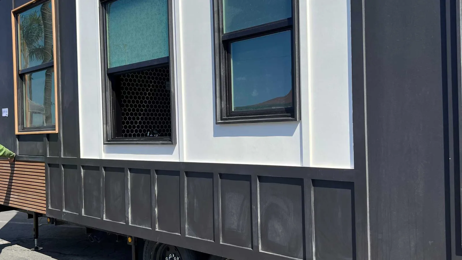Backyard tiny house exterior