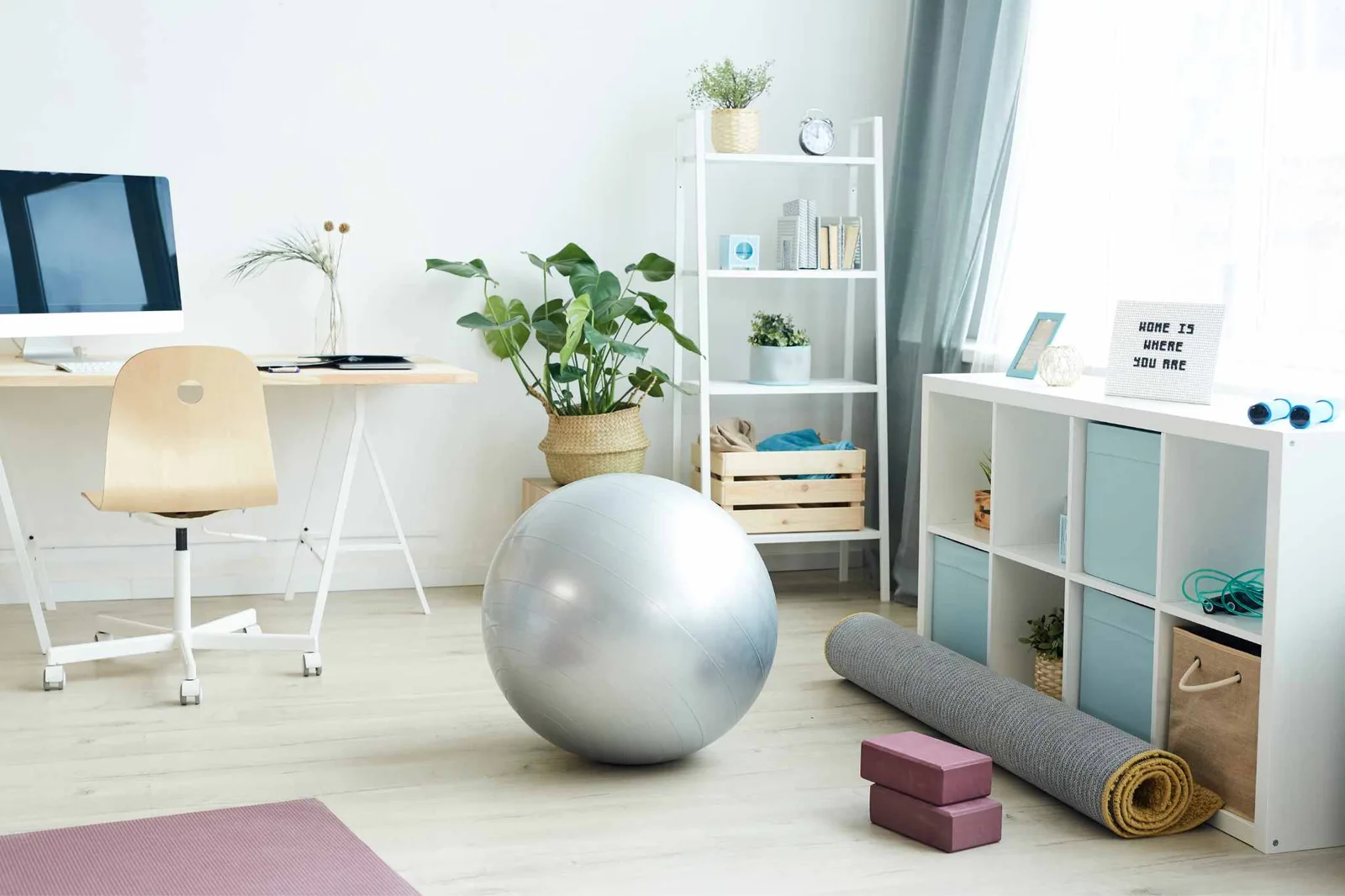 Choosing a location for a backyard workout shed
