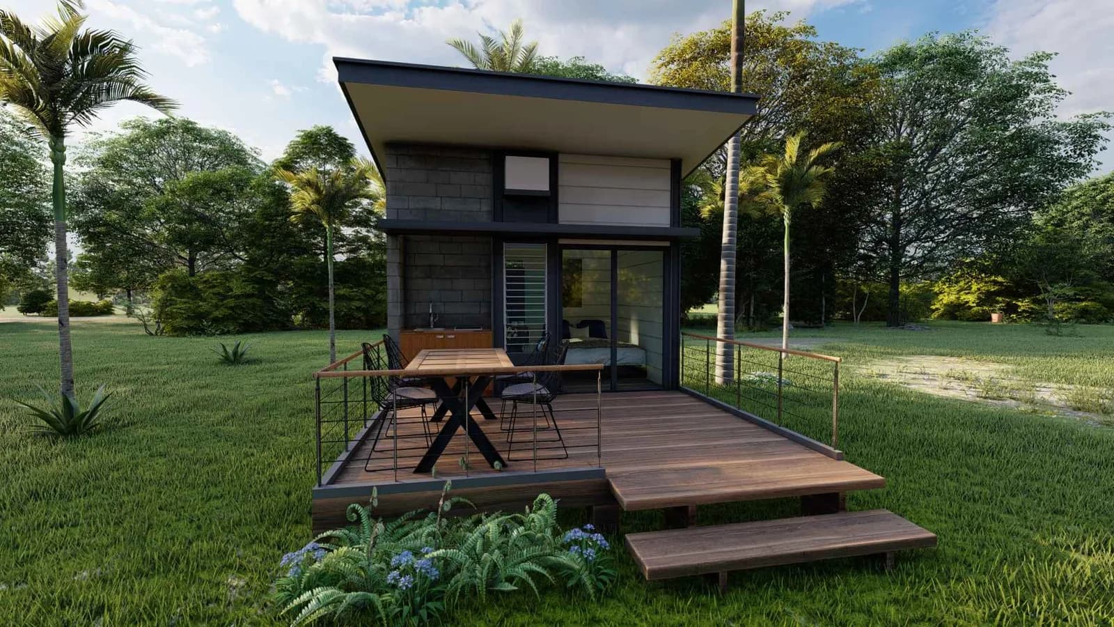 deck for tiny home