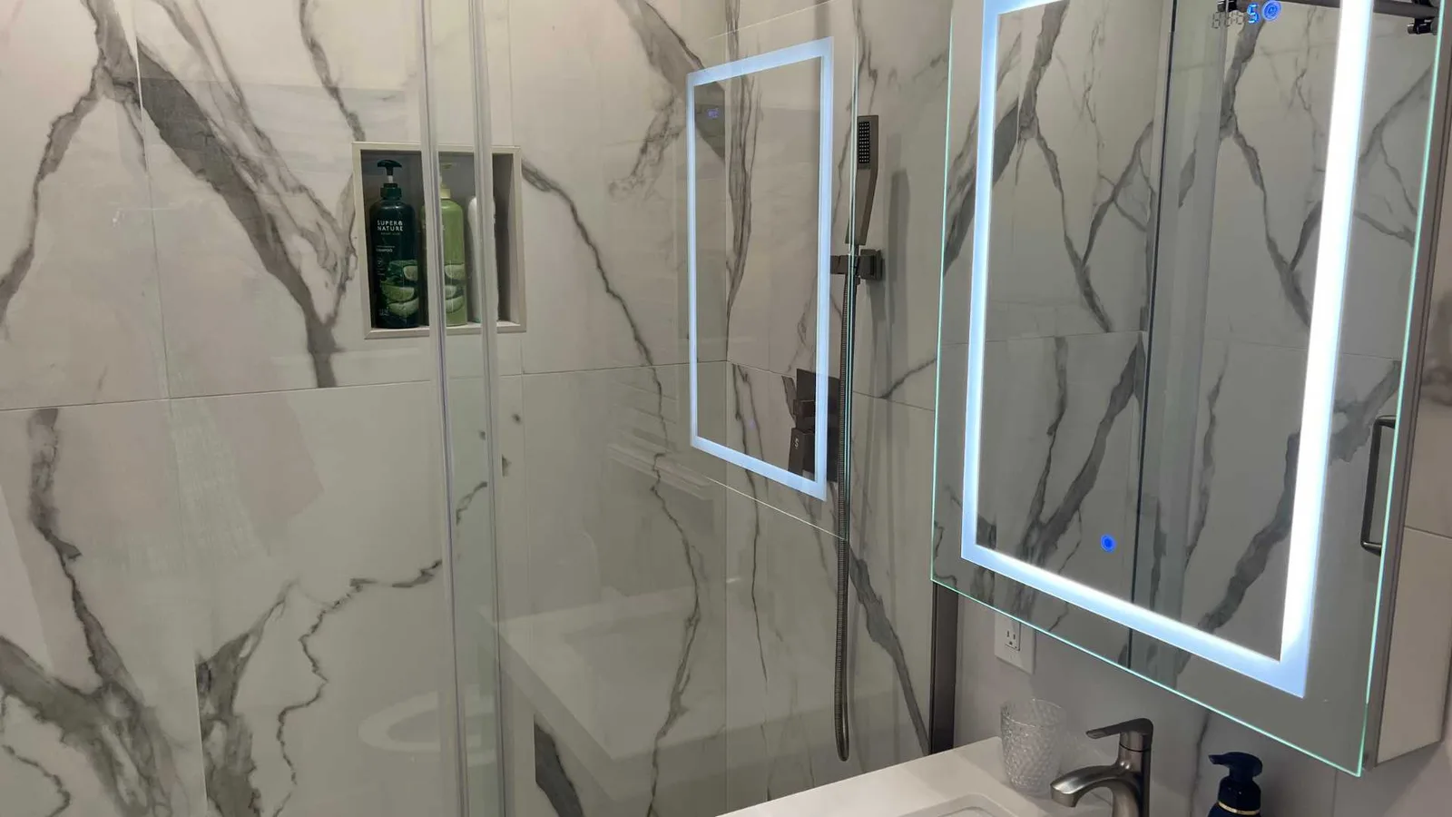 design features in ADU bathroom