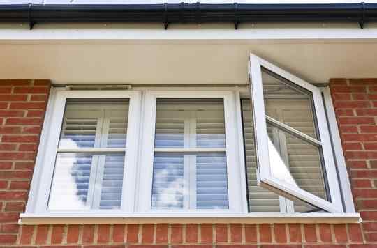 double hung window