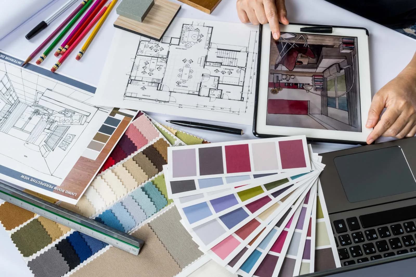 Selecting finishes and materials for your home design
