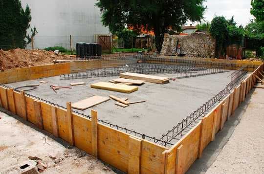House foundation forms