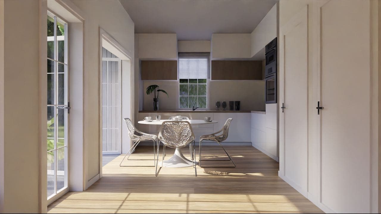 kitchen in 1000SF ADU