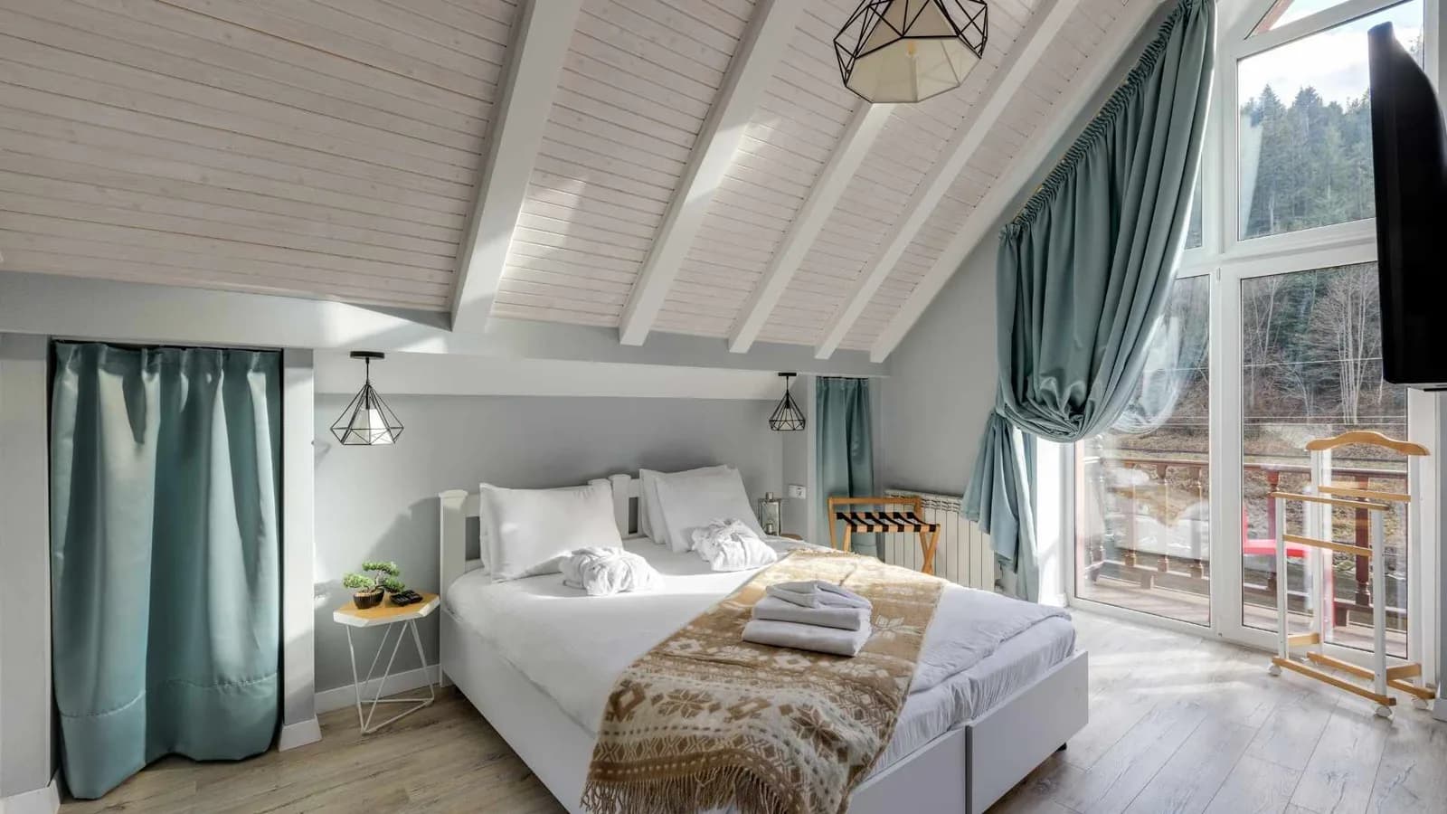 Loft bedroom design