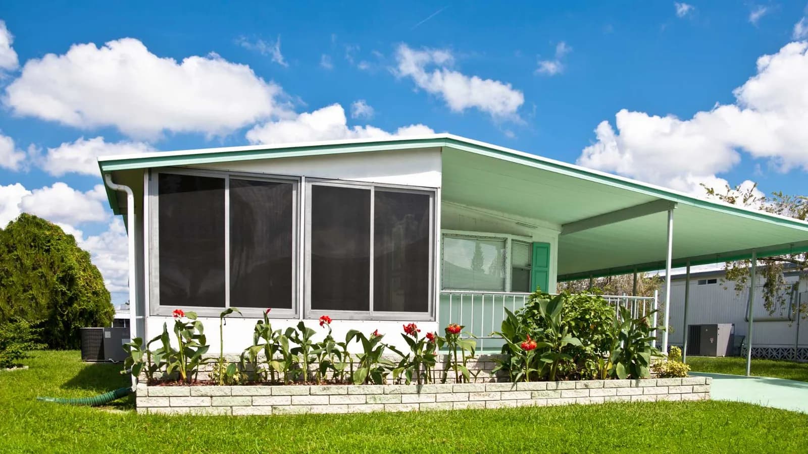 manufactured house