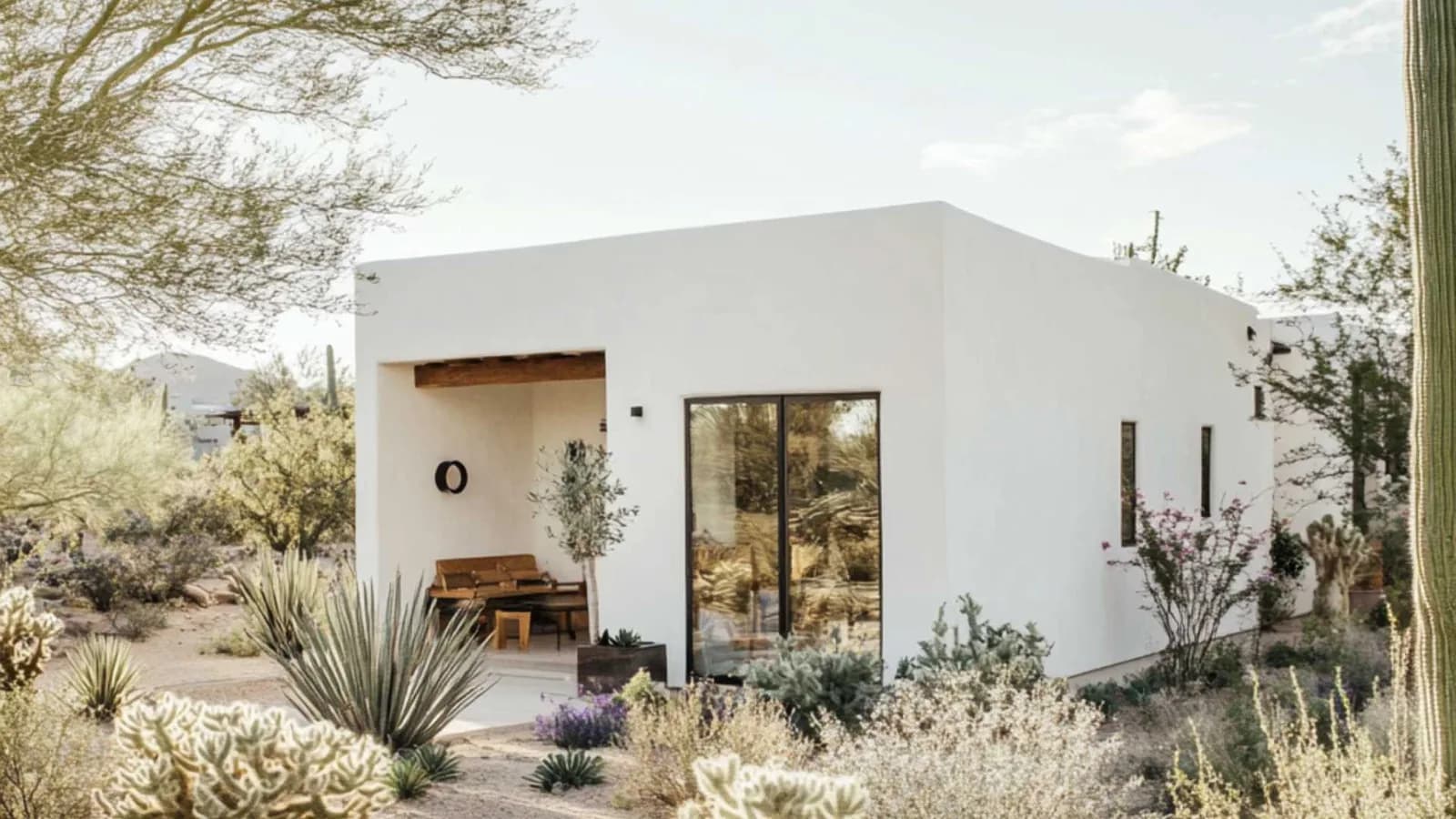Modern ADU design with mixed exterior materials