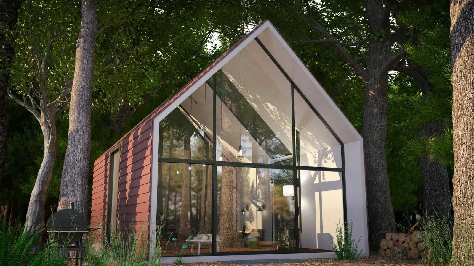 Ideas de cabañas modernas para el jardín