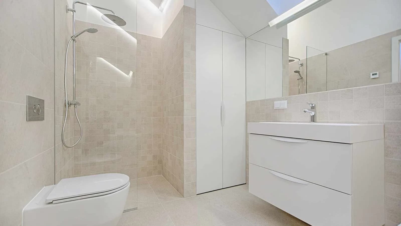 no curb shower