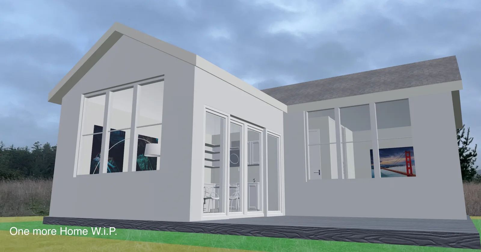 One bedroom ADU by Homewip augmented reality building
