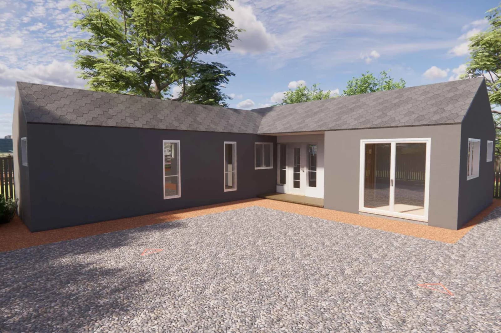 Plan for an 800 sq ft house