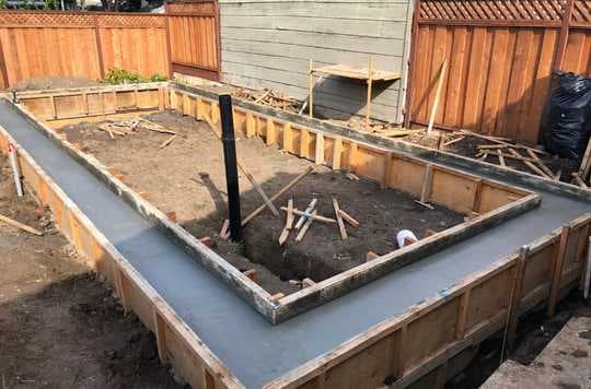 poured foundation