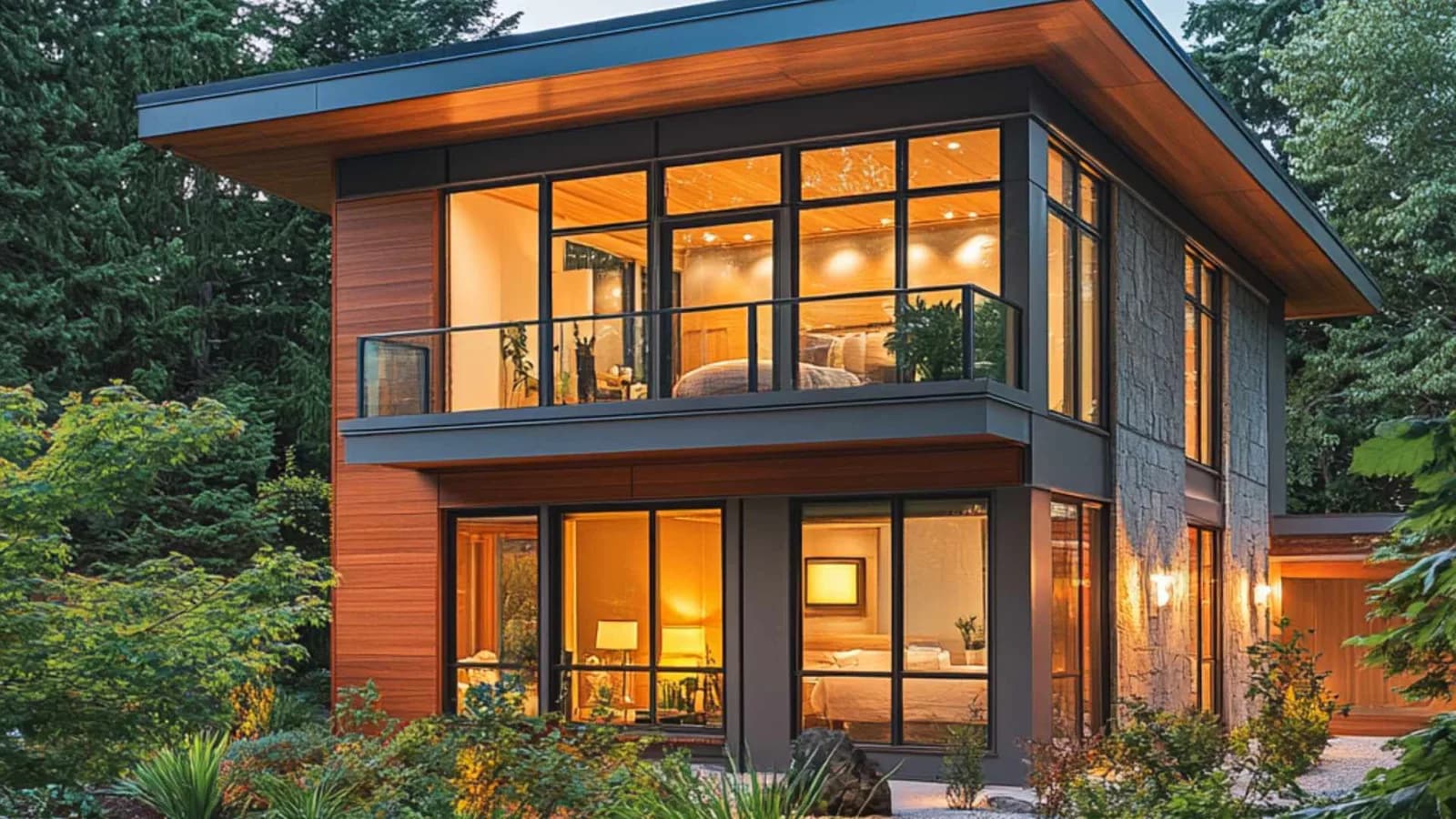 Two story contemporary Prefabricated Accessory Dwelling Unit