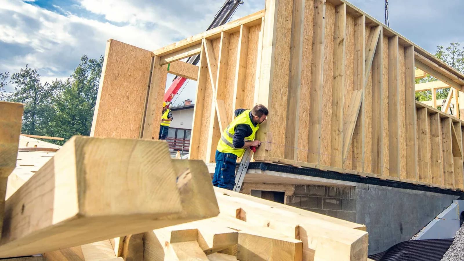 prefabricated home kit installation