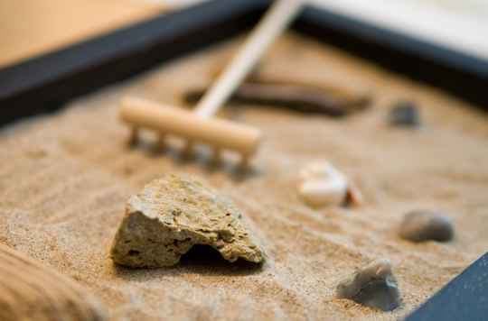 sand garden for meditation