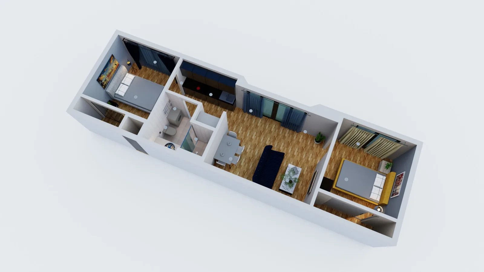 Small 570 sq ft ADU exterior