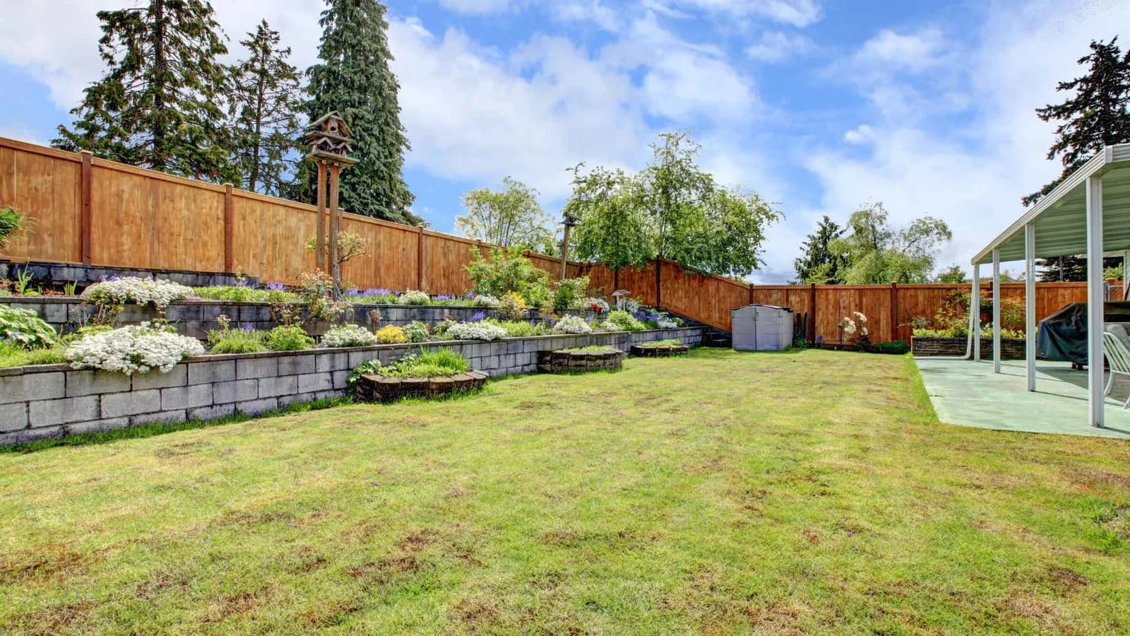 Space for backyard housing