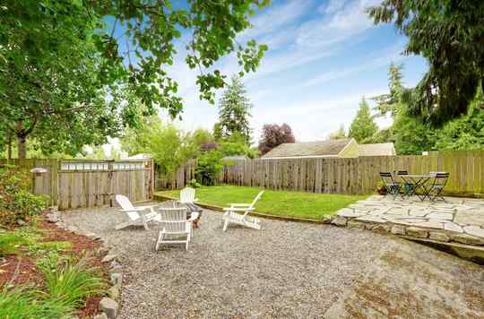 space for backyard structure