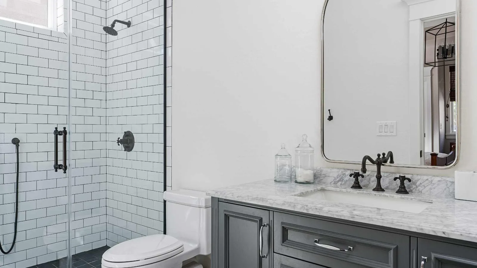 Traditional ADU bathroom